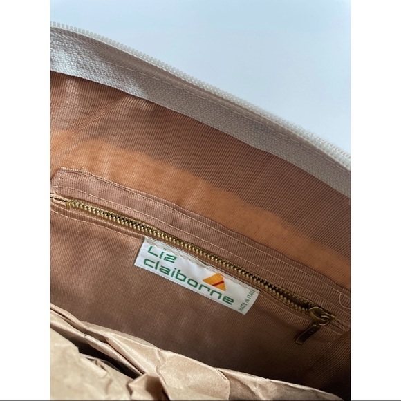 Vintage Liz Claiborne Straw/Jute Multi-use Pouch - Picture 5 of 5